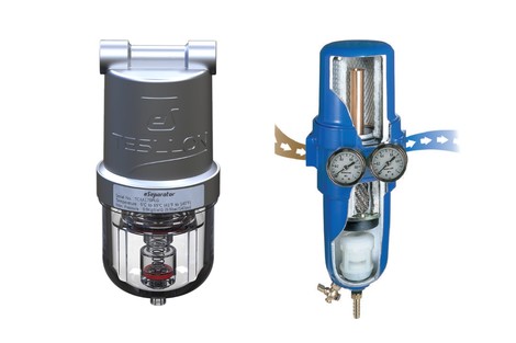FILTERS AND SEPARATORS FOR COMPRESSED AIR TREATMENT